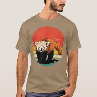 Camiseta Retro Vintage Red Panda