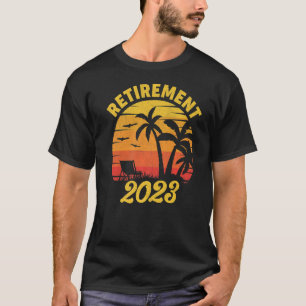 Camiseta Retro Vintage Retirement 2023 Taxa de Reforma Funn