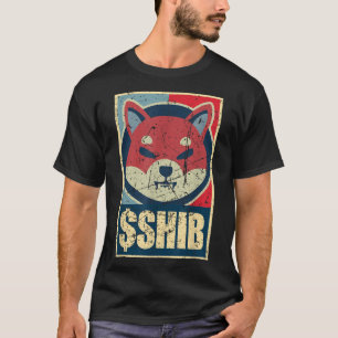 Camiseta Retro Vintage Shiba Inu Coin Dogue Killer Crypto H