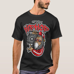 Camiseta Retro Vintage Skateboard Street Papais noeis de Vi