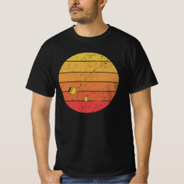 Camiseta Retro Vintage Sunset Berimbau - Gift For Berimbau