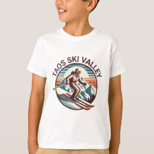 Camiseta Retro Vintage Taos Ski Valley Novo México Ski Wint