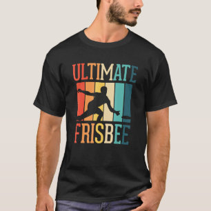 Camiseta Retro Vintage Ultimate Frisbee Voando Disco Esport