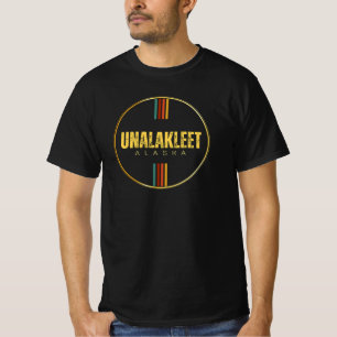 Camiseta Retro vintage Unalakleet cidade de alaska estado 7