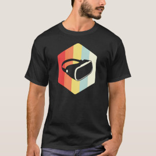 Camiseta Retro Vintage Vr Developer Gamer Realidade Virtual