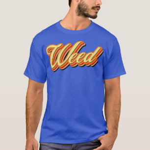 Camiseta Retro Vintage Weed
