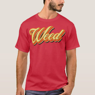 Camiseta Retro Vintage Weed