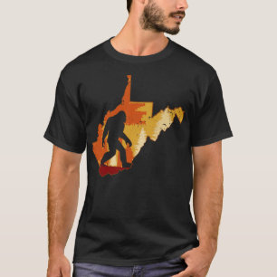 Camiseta Retro Vintage West Virginia