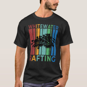 Camiseta Retro Vintage White Water Rafa Silhueta Rafa