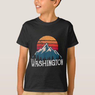 Camiseta Retro Washington WN Mounties State Outdoor