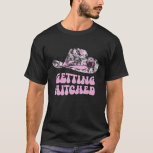 Camiseta Retro Wavy Casando Ficando Alvoroçado Despedida de
