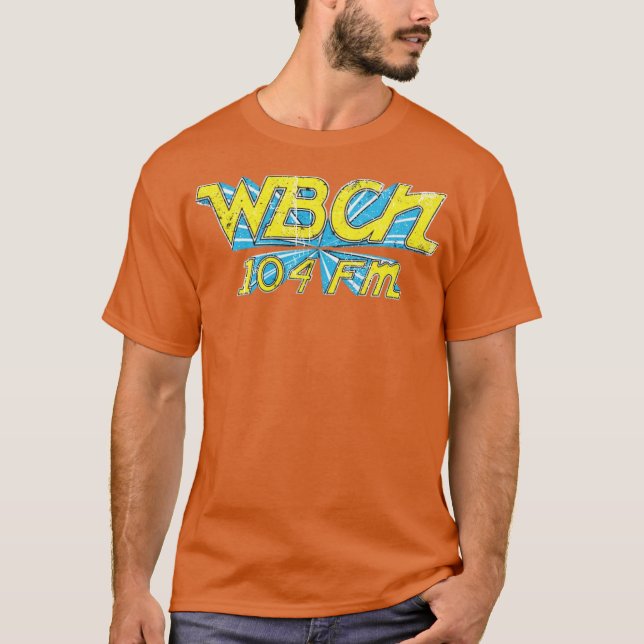 Camiseta Retro WBCN (Frente)