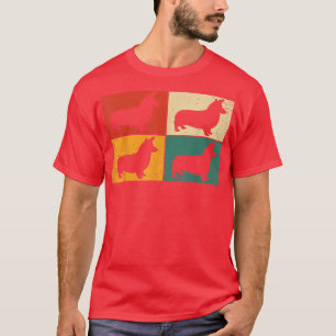 Camiseta Retro Welsh Corgi Vintage Dog Novelty