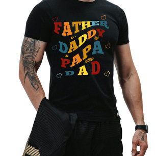 Camiseta Retro Western Padre, Pai, Papa, Pai