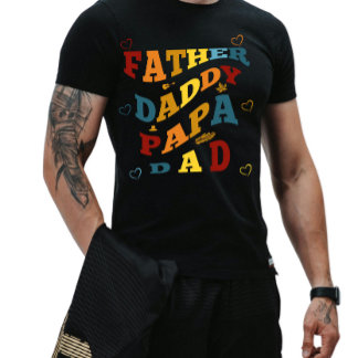 Camiseta Retro Western Padre, Pai, Papa, Pai