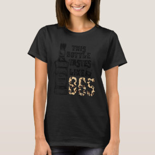 Camiseta Retro Whiskey Esta Garrafa Tem Gosto De 865 Wester