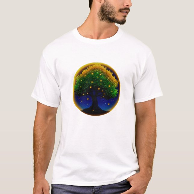 Camiseta Retro Whisper Sunflower – Hand-Textured Botanical  (Frente)