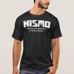 Camiseta Retro White Nismo Nissan Motorsport Logo Classic T