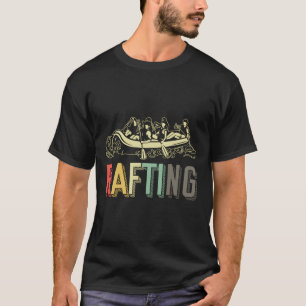 Camiseta Retro Whitewater Rafewater River Sports Rafter