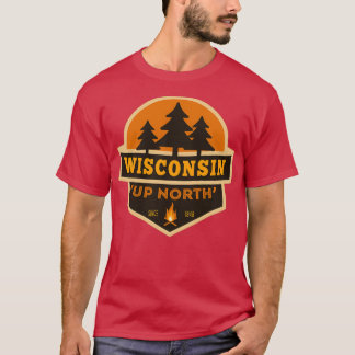Camiseta Retro Wisconsin Up Norte