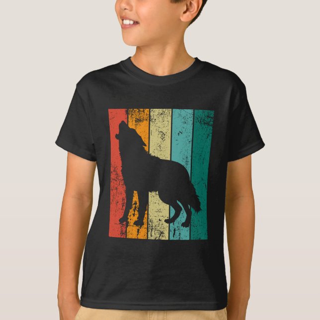 Camiseta Retro Wolf (Frente)