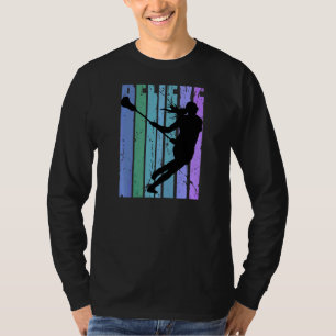 Camiseta Retro Womens Lacrosse Queen Coach Vintage Distúrbi