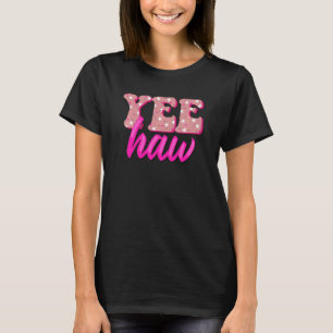 Camiseta Retro Yee Haw Howdy Rodeo País Ocidental Sul