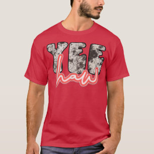 Camiseta Retro Yee Haw Howdy Rodeo País Ocidental Sul