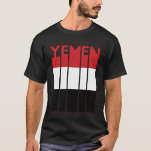 Camiseta Retro Yemeni Souvenir Vintage Yemen Bandeira Iêmen