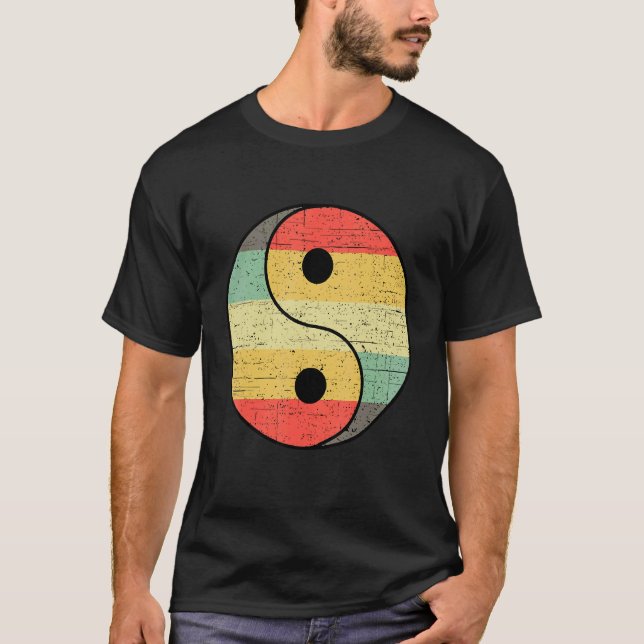 Camiseta Retro Yin Yag (Frente)
