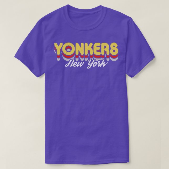Camiseta Retro Yonkers New York (Frente do Design)