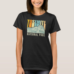 Camiseta Retro Yosemite National Park USA Vintage Californi