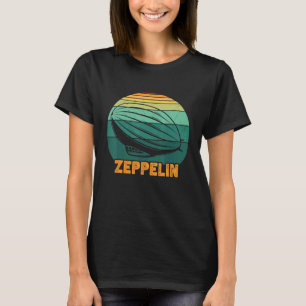 Camiseta Retro Zeppelin Dirigible Blimp Airship 70s 4
