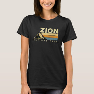 Camiseta Retro Zion National Park US Vintage Utah Adventure