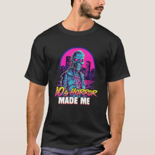 Camiseta Retro zombie vintage, filmes de terror dos anos 80