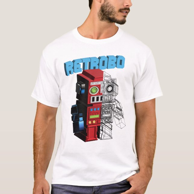 Camiseta Retrobot (Frente)