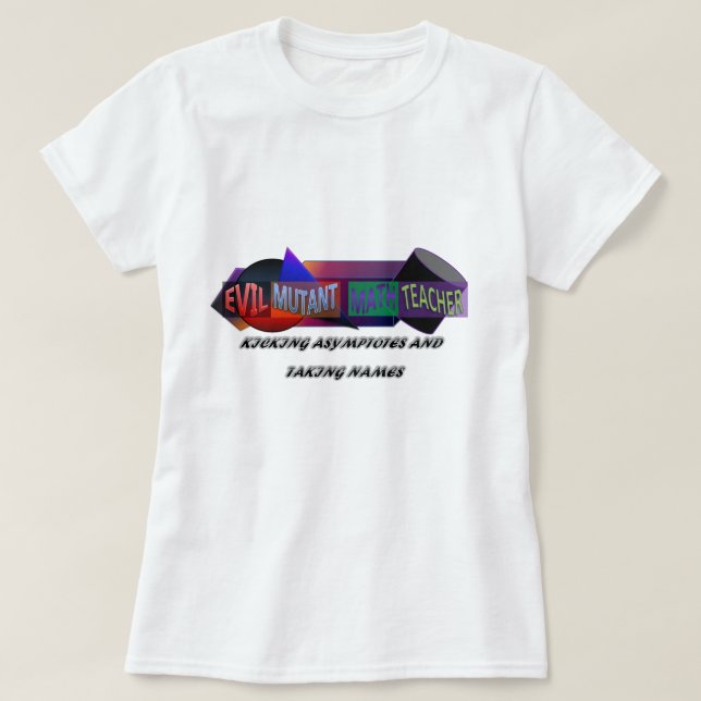 CAMISETA RETROCEDENDO ASYMPTOTES E TOMADA DE NOMES (Frente do Design)