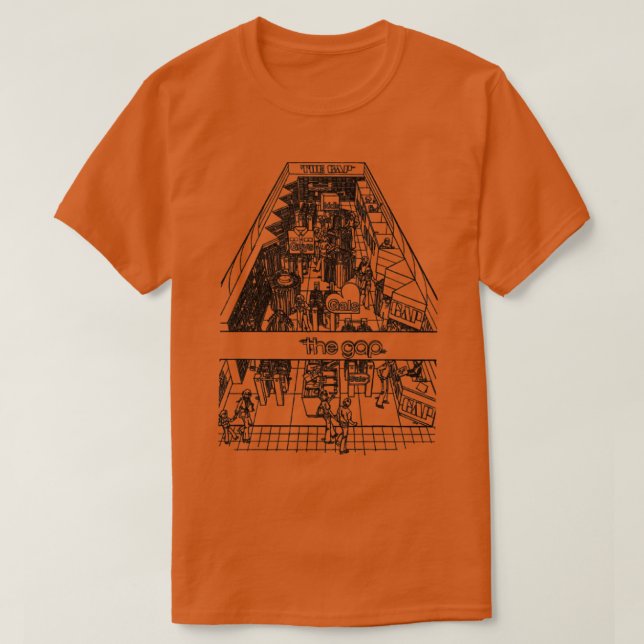 Camiseta Retroceder 70s a diferença (Frente do Design)