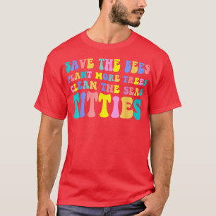 Camiseta Retroceder Salve As Abelhas - Salve A Planta Das A