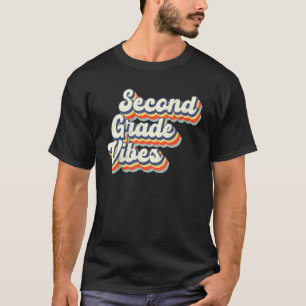 Camiseta Retroceder Vintage De Volta Ao segundo Escolar Seg