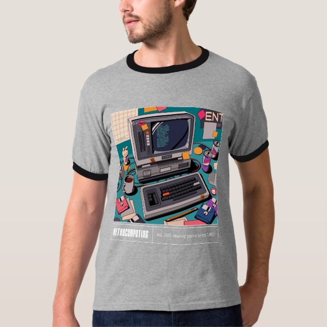 Camiseta Retrocomputação (Frente)