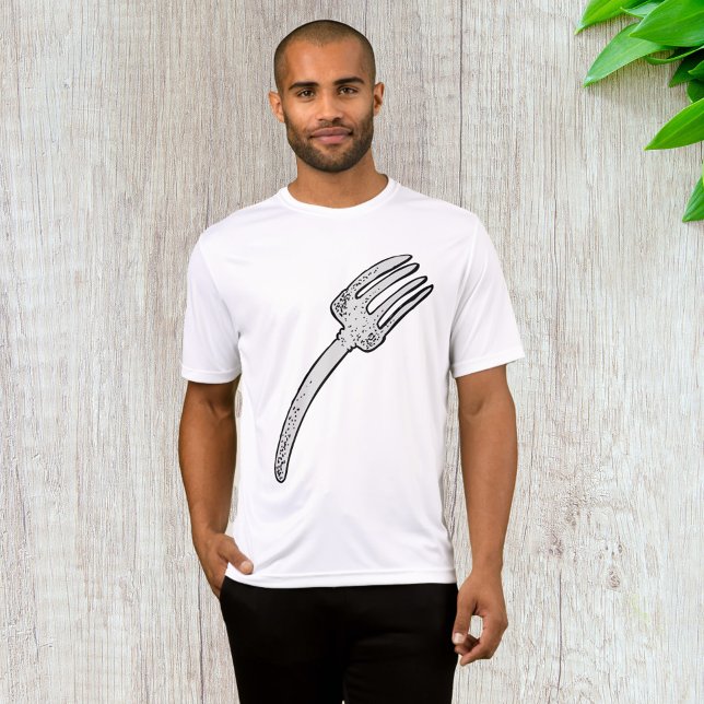 Camiseta Retrócultaria Rustic Vintage Fork (Criador carregado)
