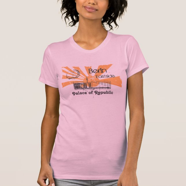 Camiseta Retrodesign palácio da república (Frente)