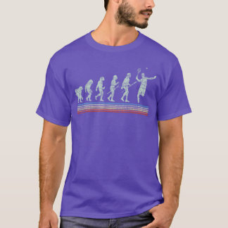 Camiseta Retroennis Jogador Evolução Raquete Jogo Esportes 