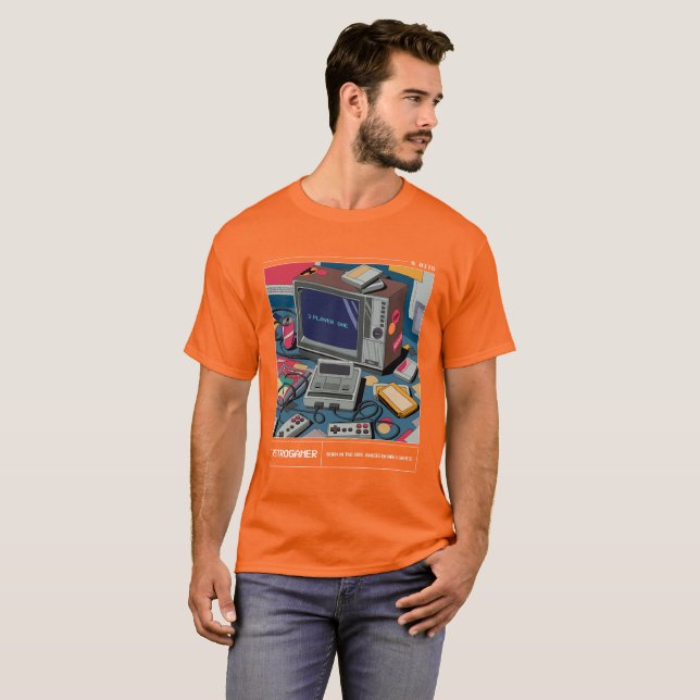 Camiseta Retrogamer (Frente Completa)
