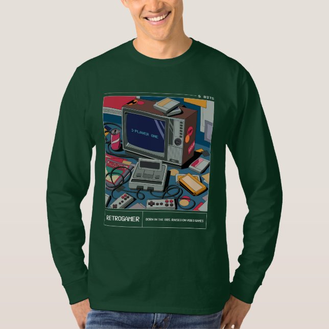 Camiseta Retrogamer (Frente)