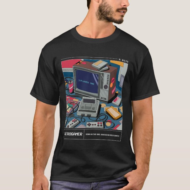 Camiseta Retrogamer (Frente)