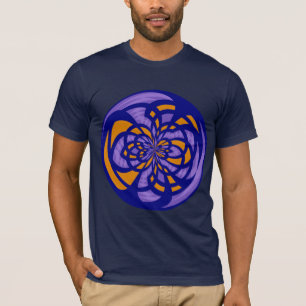 Camiseta Retrorna abstrato moderna art 3