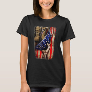 Camiseta Retrorna Sinalizador Norte-Americano O Combate Ant