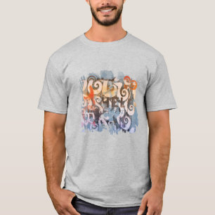 Camiseta Retrospectiva e Grunge